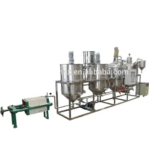 Factory Refined Rbd Palm Olein Cp10 Cp8 Decolorization Deacidification Oil Refinery Machine