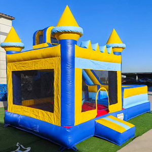 2025 bouncy nhà các khóa học trở ngại thương mại cấp bouncy lâu đài Inflatable nhảy lâu đài cho quảng cáo inflatables - Product Image 2