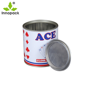 กระป๋องโลหะขนาด 0.5 ลิตร 1 ลิตร สำหรับบรรจุสี  ภาชนะเหล็กสำหรับเคลือบผิว - Product Image 4