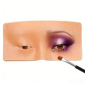 Kit de Entrenamiento Facial de Silicona al por Mayor para Tatuajes Permanentes y Maquillaje, Incluye Ojos y Tablero de Práctica con Máscara - Product Image 4