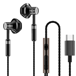 2026-การเชื่อมต่อแบบมีสายที่เสถียร หูฟัง USB-C พร้อมไมโครโฟน คุณภาพการโทรที่คมชัด ชุดหูฟังอินเอียร์ประเภท-C สำหรับการสนทนาด้วยเสียง - Product Image 6