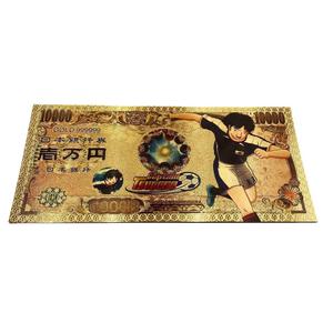 Banconota da Collezione in Yen Giapponesi Anime Captain <span class=keywords><strong>Tsubasa</strong></span> Placcata in Oro 24k - Product Image 4