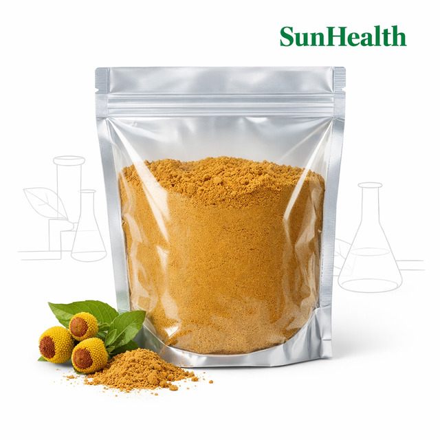 Acmella Oleracea Extract 99% Water-Soluble Food Grade Herbal Extract Gomphrena Globosa Powder