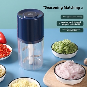 Hachoir à viande électrique multifonctionnel Processeur sans fil commercial pour la maison Batteur à oeufs Mélangeur pour aliments pour bébés - Product Image 1