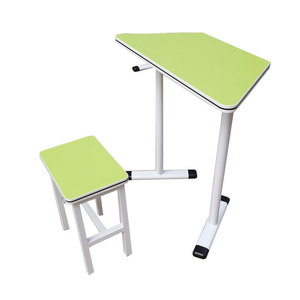 Đồ Nội Thất Trường Học Kết Hợp Lục Giác Trường Bàn Và Ghế Học Sinh Hình Thang Bảng Nghiên Cứu Cho Thông Minh Lớp Học Nguồn Cung Cấp - Product Image 5