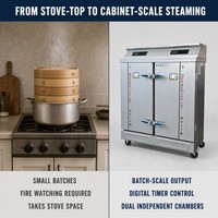 Cuiseur vapeur à riz au gaz 12 plateaux NG avec contrôle par minuterie pour pains vapeur, poisson, soupes, fruits de mer, nouilles, équipement de boulangerie et hôtelier