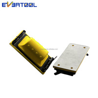 EVERTOOL Bloque de lijado manual industrial de uretano 95x180mm con mango para paneles de yeso y carrocerías de automóviles