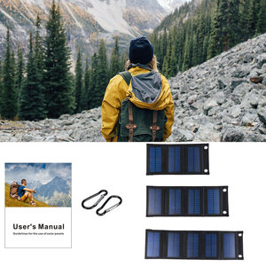 แผงโซลาร์เซลล์แบบพับได้ ALECTER โมโนคริสตัลไลน์ 30W ประสิทธิภาพสูง USB 5V มินิพีวีโมดูล สำหรับใช้งานกลางแจ้ง ระบบออฟกริด และสถานการณ์ฉุกเฉิน - Product Image 5