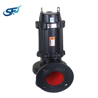 Pompe à eaux usées verticale en acier inoxydable 380V haute pression IP68 pour drainage des bâtiments commerciaux CE