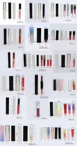 Bán Buôn Màu Không Thấm Nước Tàn Ác Miễn Phí Kim Cương Hình Ống Gói Nhãn Hiệu Riêng Đặt Hàng Nhỏ In Logo <span class=keywords><strong>Lipgloss</strong></span> - Product Image 5