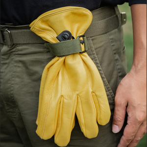 Boucle de suspension multifonctionnelle pour gants tactiques, crochet de rangement pour gants, pour éventail, <span class=keywords><strong>corde</strong></span> d'escalade, camping et activités de plein air - Product Image 2