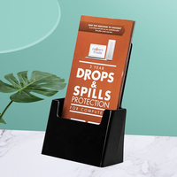 Présentoir de brochures en acrylique transparent, présentoir de brochures en acrylique, support de brochures en acrylique, présentoir de comptoir
