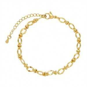 Bracelet Marinier en Acier Inoxydable Doré Style Italien, Chaîne Figaro Œil Porte-Bonheur, Bracelets Hip Hop pour Bijoux Femme et Homme – Vente en Gros - Product Image 4