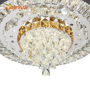 Lámpara de Techo <span class=keywords><strong>LED</strong></span> Redonda de Cristal para Decoración de Interiores de Lujo Ganva - Product Image 6