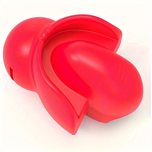 Mordaza Roja y Negra, Cinturón de Bondage <span class=keywords><strong>para</strong></span> la Boca, Tapón de Lengua Fijo, Bola de Silicona <span class=keywords><strong>para</strong></span> la Boca, Productos Eróticos, Juguetes Sexuales <span class=keywords><strong>para</strong></span> Mujeres y <span class=keywords><strong>Parejas</strong></span> - Product Image 2