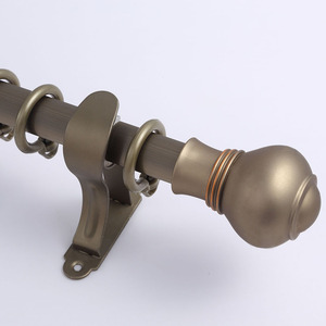 28Mm <span class=keywords><strong>Fancy</strong></span> Home Trang Trí Đơn Giản Bình Thường Kim Loại Rèm Phần Cứng Chân Đế - Product Image 6