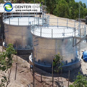 Réservoir en acier galvanisé de stockage de <span class=keywords><strong>bio</strong></span>-digesteurs de revêtement durable - Product Image 4