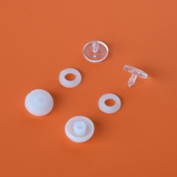 Tutup Plastik 13mm 15mm 17mm, Tombol Atas Anti Karat, Tidak Ada Noda Karat Setelah Dicuci, untuk Aksesoris Topi Baseball dan Topi Anak
