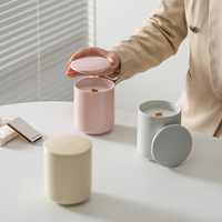 Bougie aromathérapeutique en cire de soja pure, design minimaliste, boîte cadeau pour les cadeaux de mariage