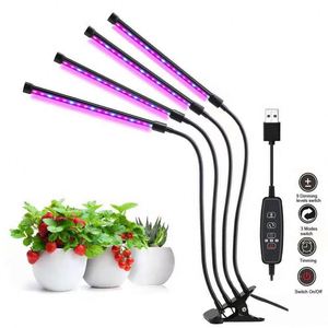 <span class=keywords><strong>Goodland</strong></span> Lampe de culture LED USB Phyto Lampe Fitolamp à spectre complet avec contrôle Phytolamp pour plantes semis fleur maison tente - Product Image 6