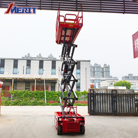 Plateforme élévatrice à ciseaux mobile portable pour entrepôt, 4-14 m, plateforme de levage verticale, élévateurs à ciseaux électriques