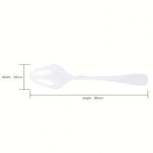 Vasos Cuadrados para Aperitivos, Diseño Nuevo, 3.5 oz, Vasos Transparentes de Plástico para Postres con Cucharas de Degustación para Fiestas y Bodas, Venta al Por Mayor - Product Image 3