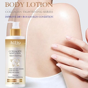 Loción corporal blanqueadora de la piel con logotipo personalizado, loción iluminadora de colágeno para piel clara, crema hidratante reafirmante - Product Image 3