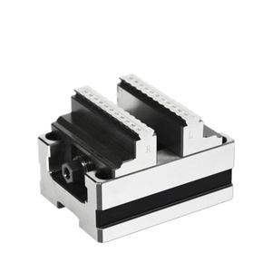 Étau de précision auto-centrant, mini-étau pouvant être installé avec une plaque de positionnement <span class=keywords><strong>EROWA</strong></span>/3R, étau auto-centrant interchangeable - Product Image 1