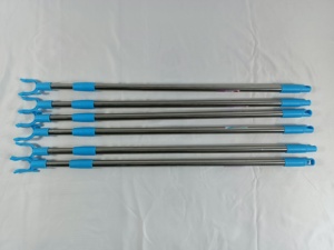 Outils de nettoyage ménager Fourchette à vêtements télescopique en acier inoxydable - Product Image 6