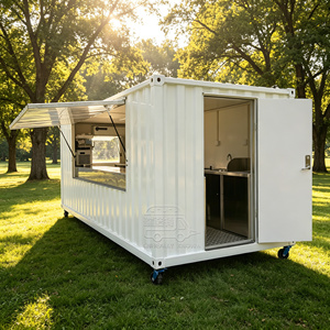 Premium Shipping <b>Container</b> With Food Business Solution Stainless Steel Interior Modular Restaurant - Product Image 5