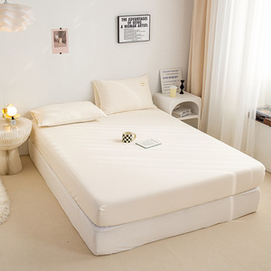 Sábana Ajustable Elástica Tamaño Queen/King, Protector de Colchón Impermeable Estándar Anti-Chinches, Estilo Liso Tejido Bordado - Disponible al por Mayor - Product Image 6