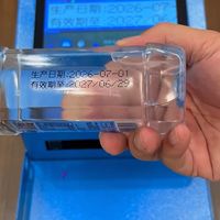 Mesin Kode Tanggal Logo Yaomatec Layar 7 Inci, Printer Inkjet Statis Desktop untuk Kemasan Plastik