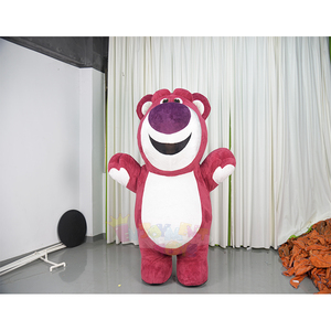 Disfraz de Mascota de oso inflable Fursuit felpa adulto Anime Cosplay personalizado Mascotte carnaval Animal Toy Story - Product Image 4