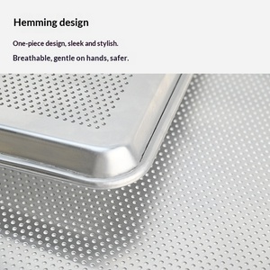 1.0 Loyang Persegi Panjang dari Paduan Aluminium Tebal untuk Pabrik Makanan, Alat Pembuat Roti dan Kue - Product Image 4