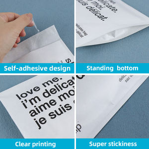 <span class=keywords><strong>Bolsas</strong></span> de embalaje para ropa interior, Papel Kraft blanco Biodegradable, 100% - Product Image 6