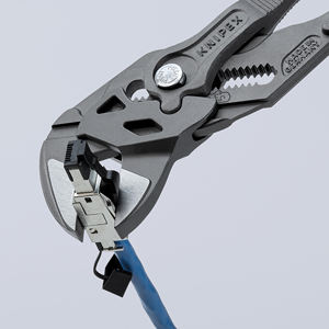 KNIPEX 86 02 250 Alicates Alicates y llave en una sola herramienta con mangos multicomponentes gris atramentizado 250 mm - Product Image 2