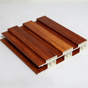 Revêtement mural en WPC à effet 3D ondulé, ignifuge, imperméable et insonorisé, design moderne, pour une utilisation intérieure et extérieure - Product Image 2