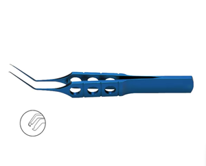 เครื่องมือจักษุวิทยาแบบใช้ซ้ำได้ คีมแคปซูลอเร็กซิสแบบแผลเล็กสำหรับการตัดแผลลง - Product Image 3