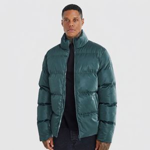 <b>Men</b>’s Premium Puffer <b>Jacket</b> For Winter Custom Casual Outdoor Wear For <b>Men's</b> Windproof Zipper Closure Side Pockets <b>Men's</b> Coat - Product Image 1