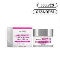 Crème Visage Personnalisée Hydratante et Éclaircissante au Niacinamide et à l'Arbutine pour Estomper les Taches Brunes et Hydrater en Profondeur