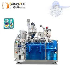 Multifunction Stand Up Zipper Bag Table Top Powder Filling Machine Dry Chemical Pouch Spice Weighing Powder Filling Machine