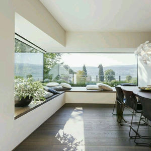 Customized Black Tempered Glass <b>Windows</b> Modern Aluminum Alloy Price for Big <b>Picture</b> Panoramic <b>Window</b> Floor Ceiling Fixed <b>Window</b> - Product Image 1