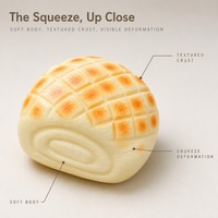 Jouet à presser en forme d'ananas ultra-doux, outil anti-stress neutre pour enfants, cadeau de vacances en PU à récupération lente