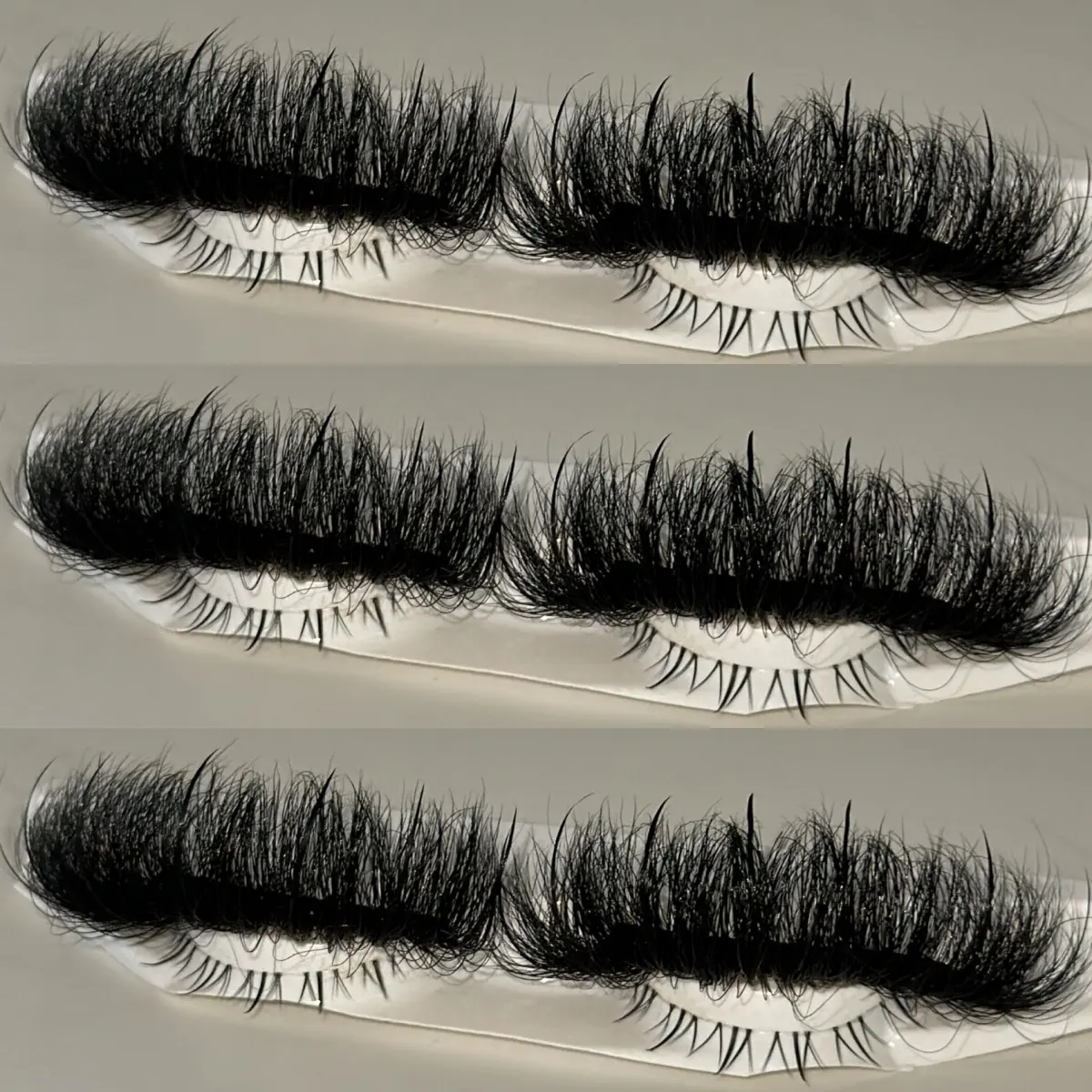 36A-FN    25MM lash on clear tray,without bottom lashes