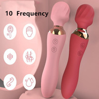 Masseur rechargeable multi-vitesses, stimulation du clitoris, vibromasseur G Spot AV, jouet sexuel pour femmes