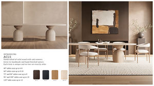 FERLY Morden Luxury Dining Room Furniture <strong>Modern</strong> Dining <strong>Table</strong> Excellent Dining Room Furniture - Product Image 5