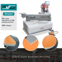 Machine à chants de bordure manuelle à angle droit intérieur de 90 degrés, machine à chants de bordure automatique pour courbes en ABS, PVC, placage de bois