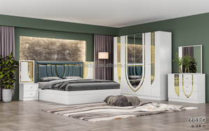 Set di camere <span class=keywords><strong>da</strong></span> <span class=keywords><strong>letto</strong></span> con design semplice e <span class=keywords><strong>moderno</strong></span> a buon mercato 5 pz minimalisti MDF king size set di mobili per <span class=keywords><strong>camera</strong></span> <span class=keywords><strong>da</strong></span> <span class=keywords><strong>letto</strong></span> - Product Image 6