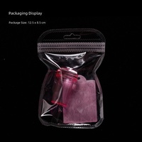 Emporte-pièce pour nail art 2,3 cm en silicone transparent avec tête en gelée et raclette, outil de transfert pour French manucure DIY, vente en gros