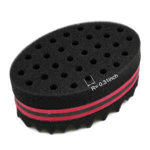 Éponge brosse à cheveux, outil de coiffure <span class=keywords><strong>pour</strong></span> bigoudis Afro, boucles <span class=keywords><strong>pour</strong></span> <span class=keywords><strong>Dreadlocks</strong></span>, 1 pièce - Product Image 2